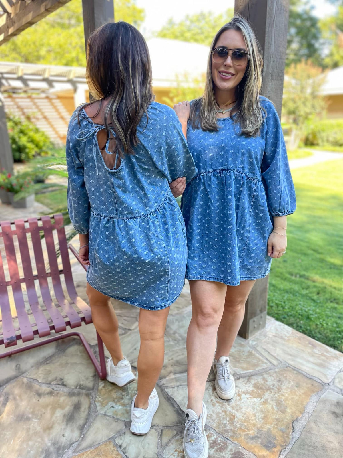 Alexa Denim Dress