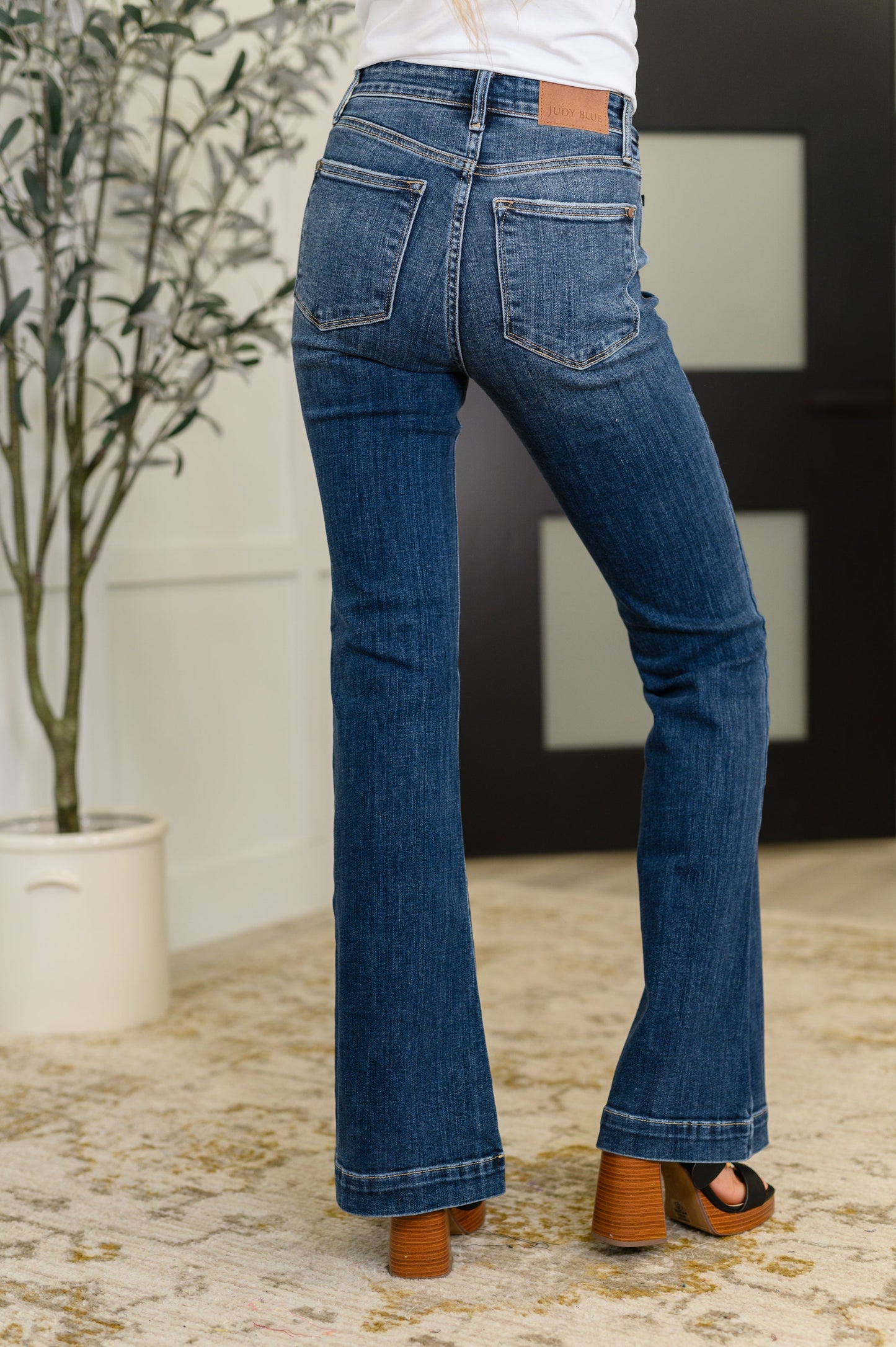 Judy Blue 34" Bonnie High Waist Trouser Flare
