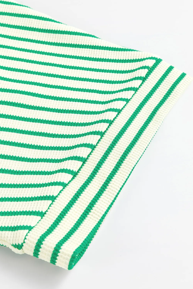 Comfort Me Striped Romper