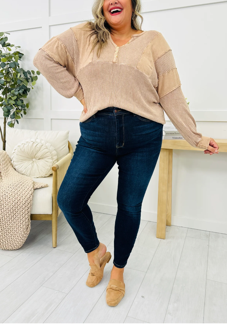 Judy Blue 29" Non-Distressed Dark Skinny Jeans