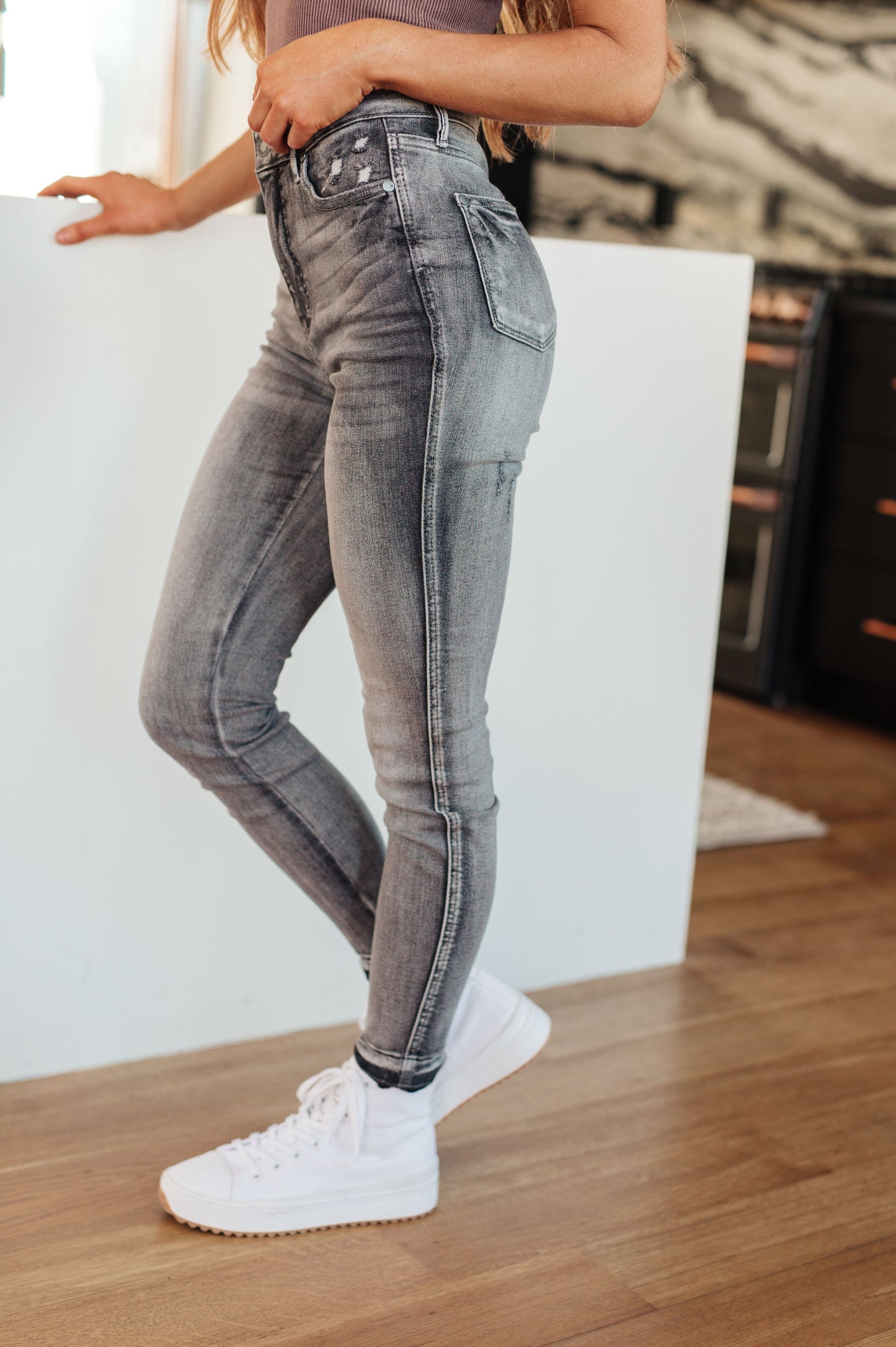 Judy Blue 29" Hadley High Rise Control Top Release Hem Skinny