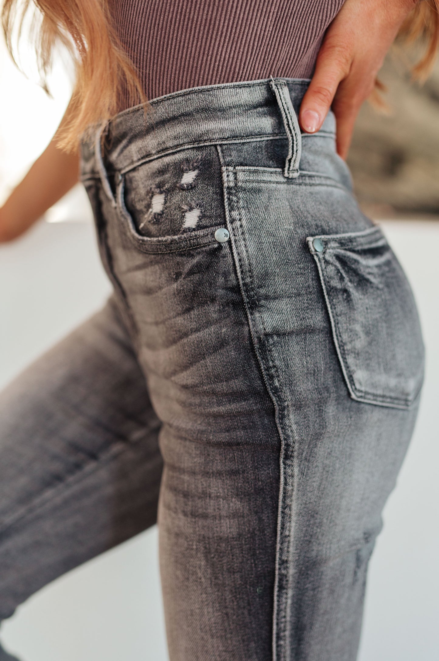 Judy Blue 29" Hadley High Rise Control Top Release Hem Skinny