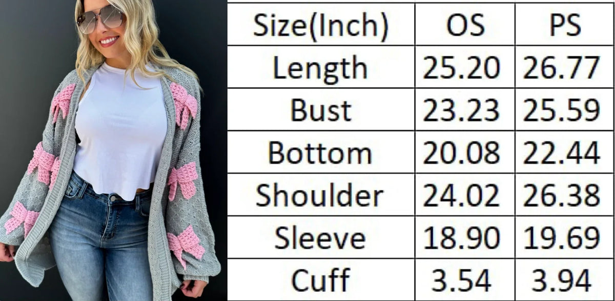 Clara Bow Knit Cardigan in Navy