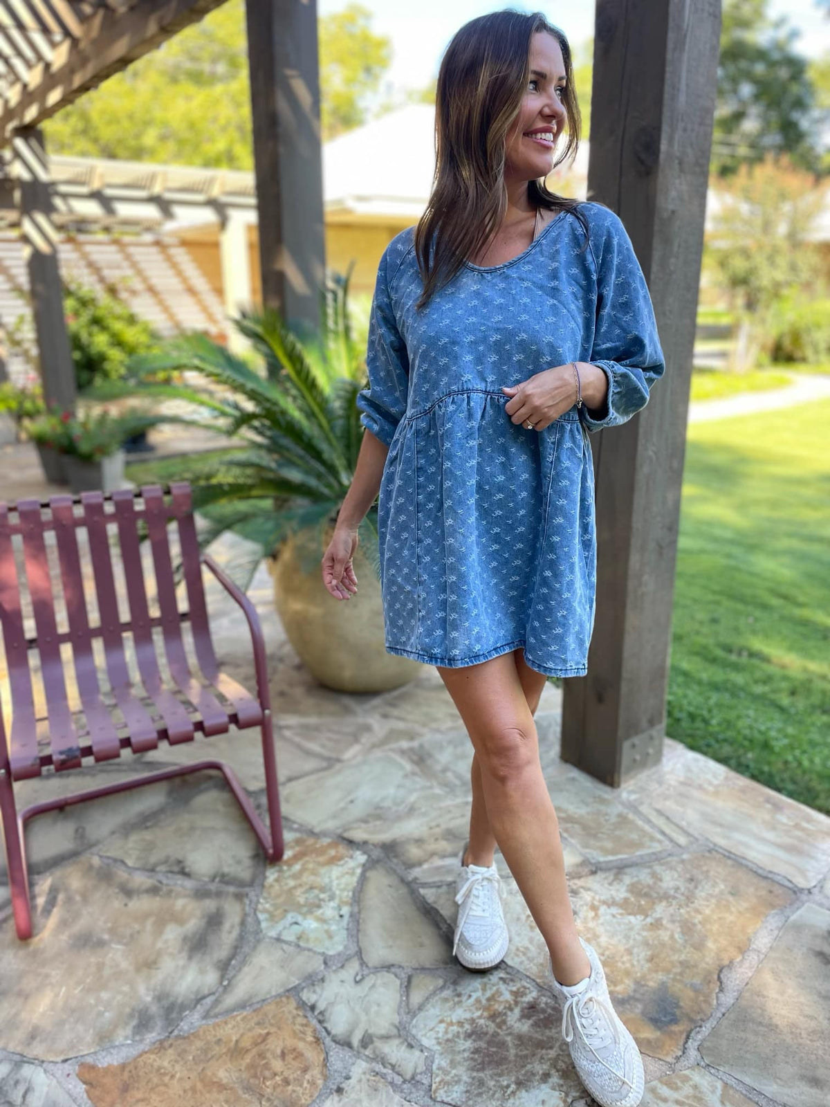 Alexa Denim Dress