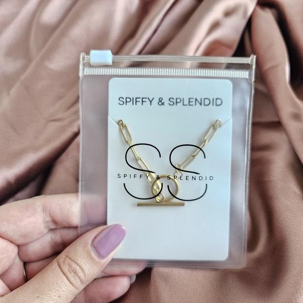 Luxe Gold Paperclip Chain - 16IN