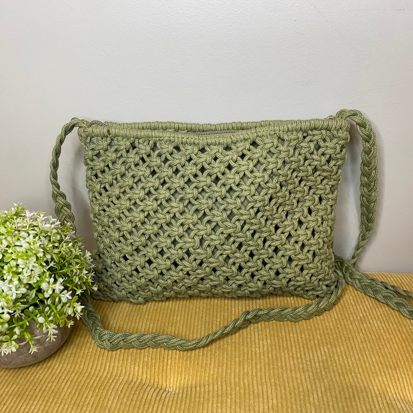 Paisley - Woven Crossbody Purse
