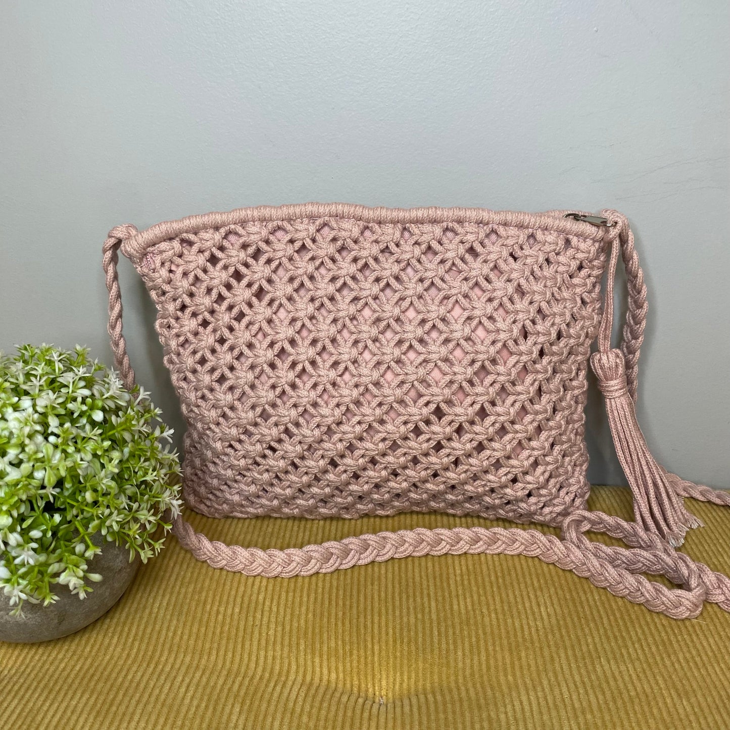 Paisley - Woven Crossbody Purse