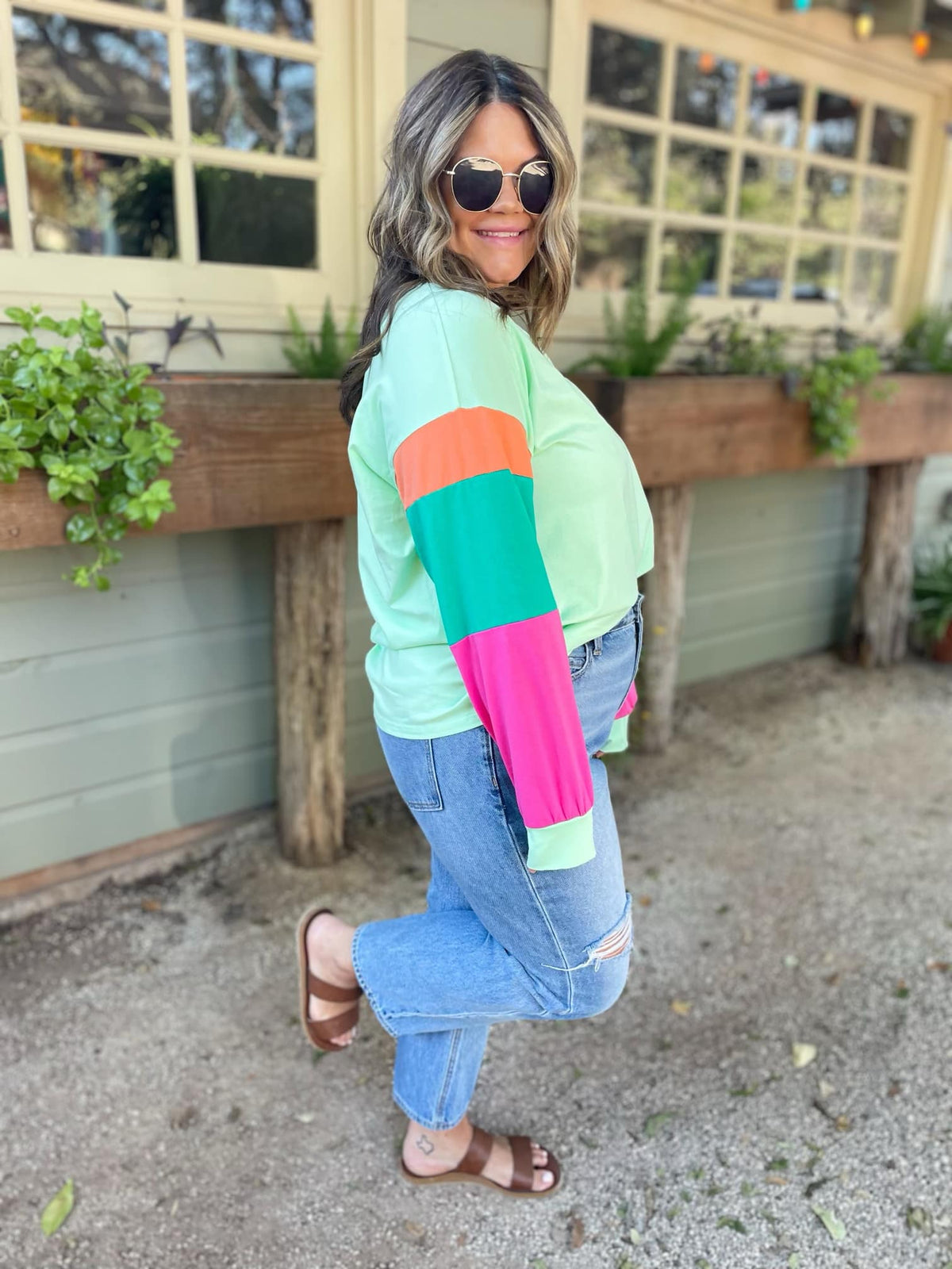 So Long Summer Top in Green