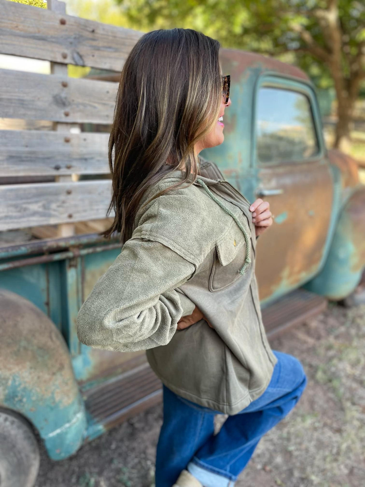 Best Selling Carson Hooded Jacket in Cream