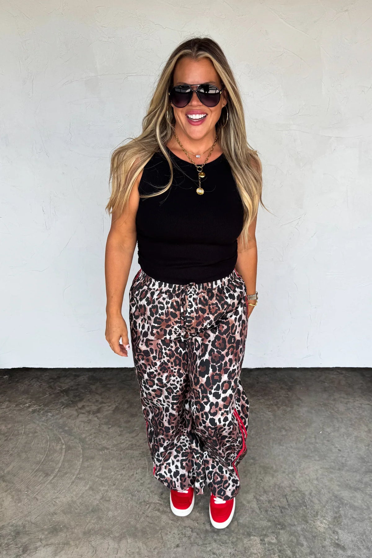 The Knox Boxer Pants in Cheetah Stripe