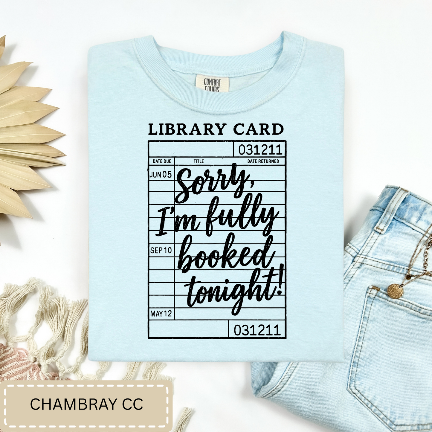 Fully Booked Tonight Tee.