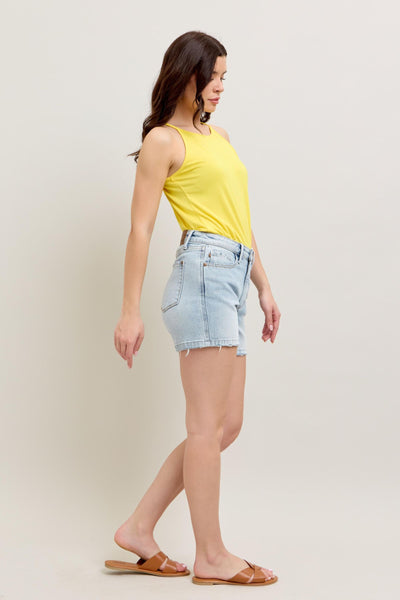 Judy Blue Rigid Magic 4.5" Inseam Denim Shorts