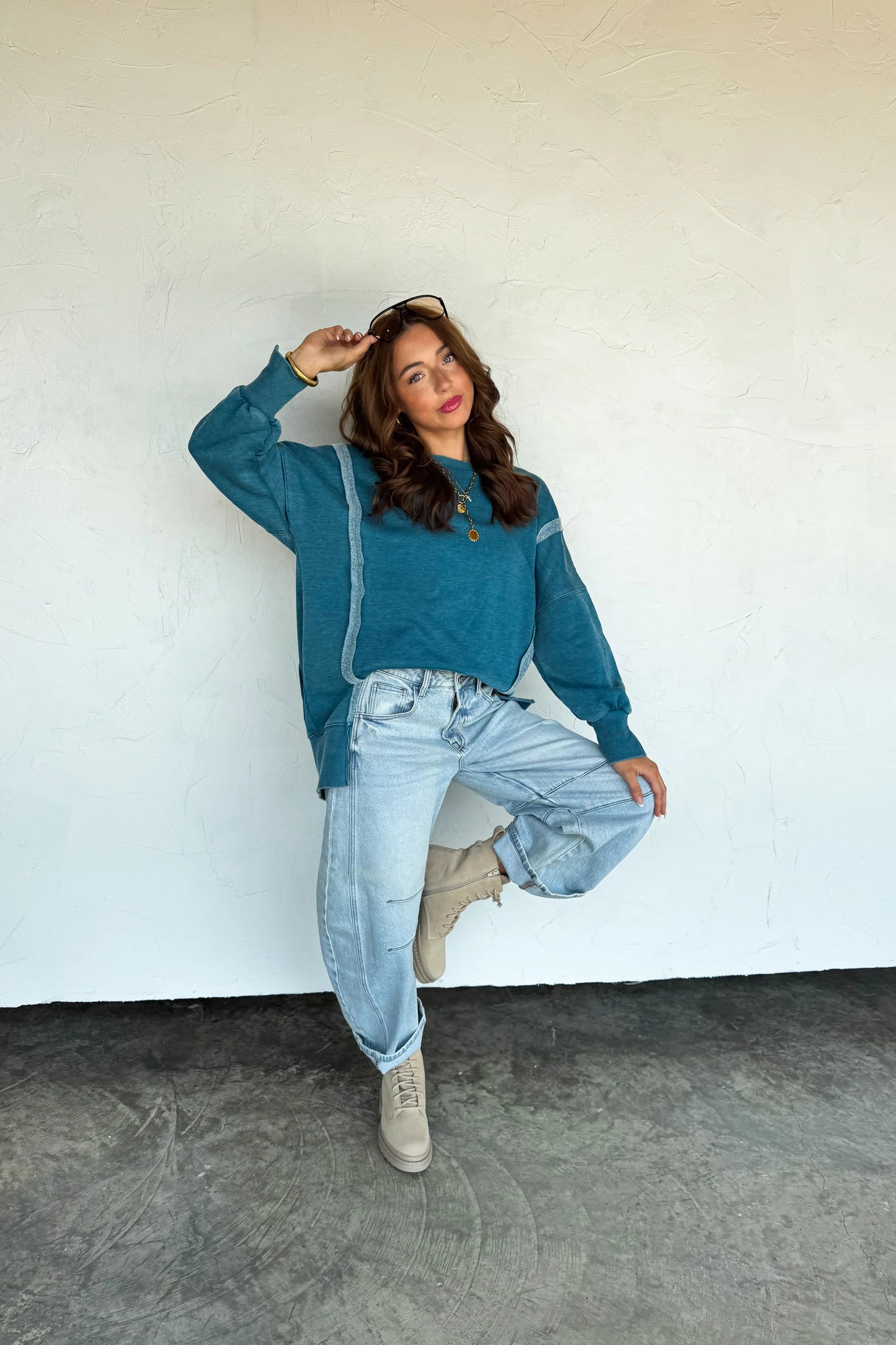 Blakeley Fall Colors Classic Crew Pullover