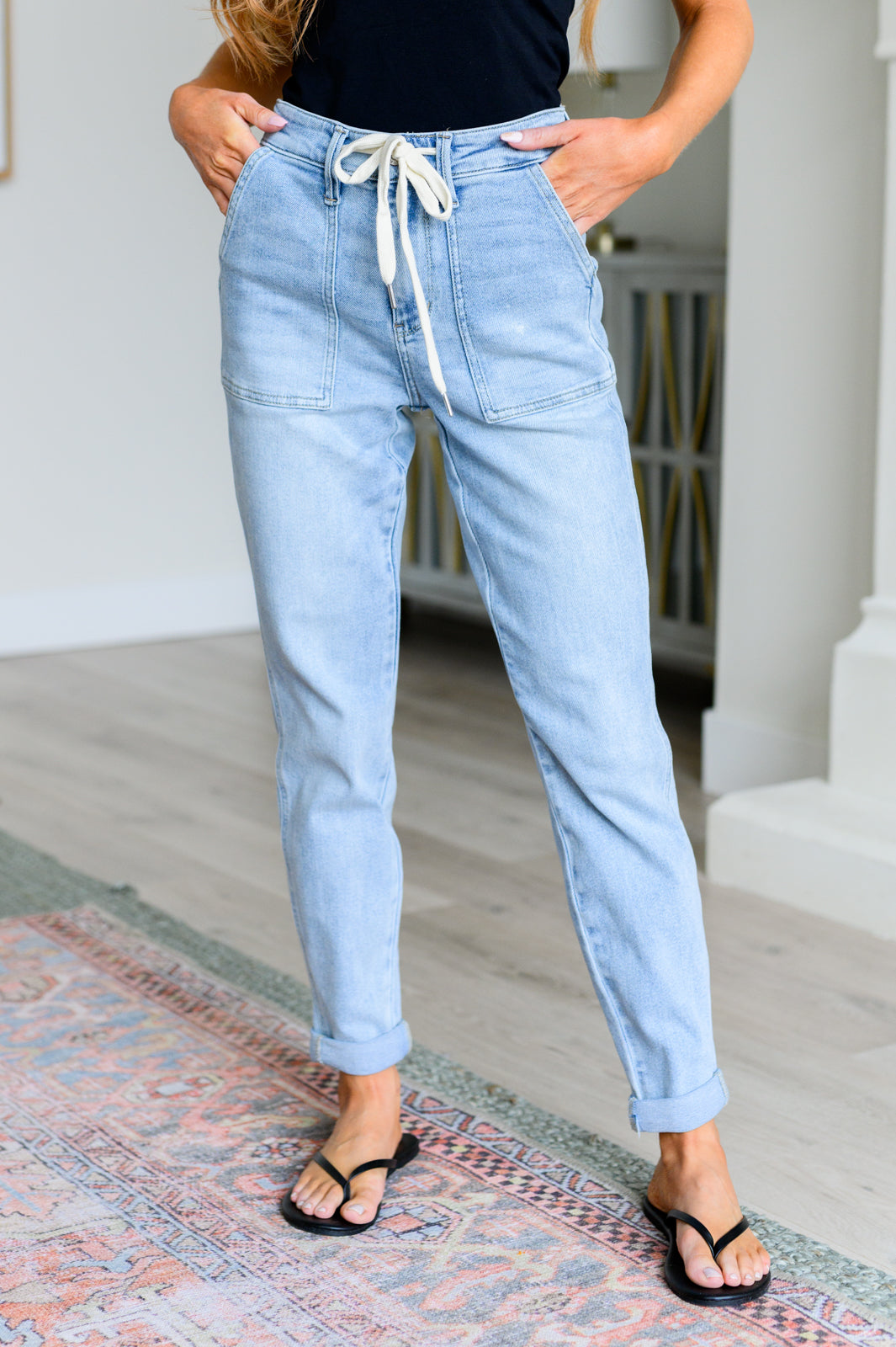 Judy Blue 29" Cooper High Rise Vintage Denim Jogger