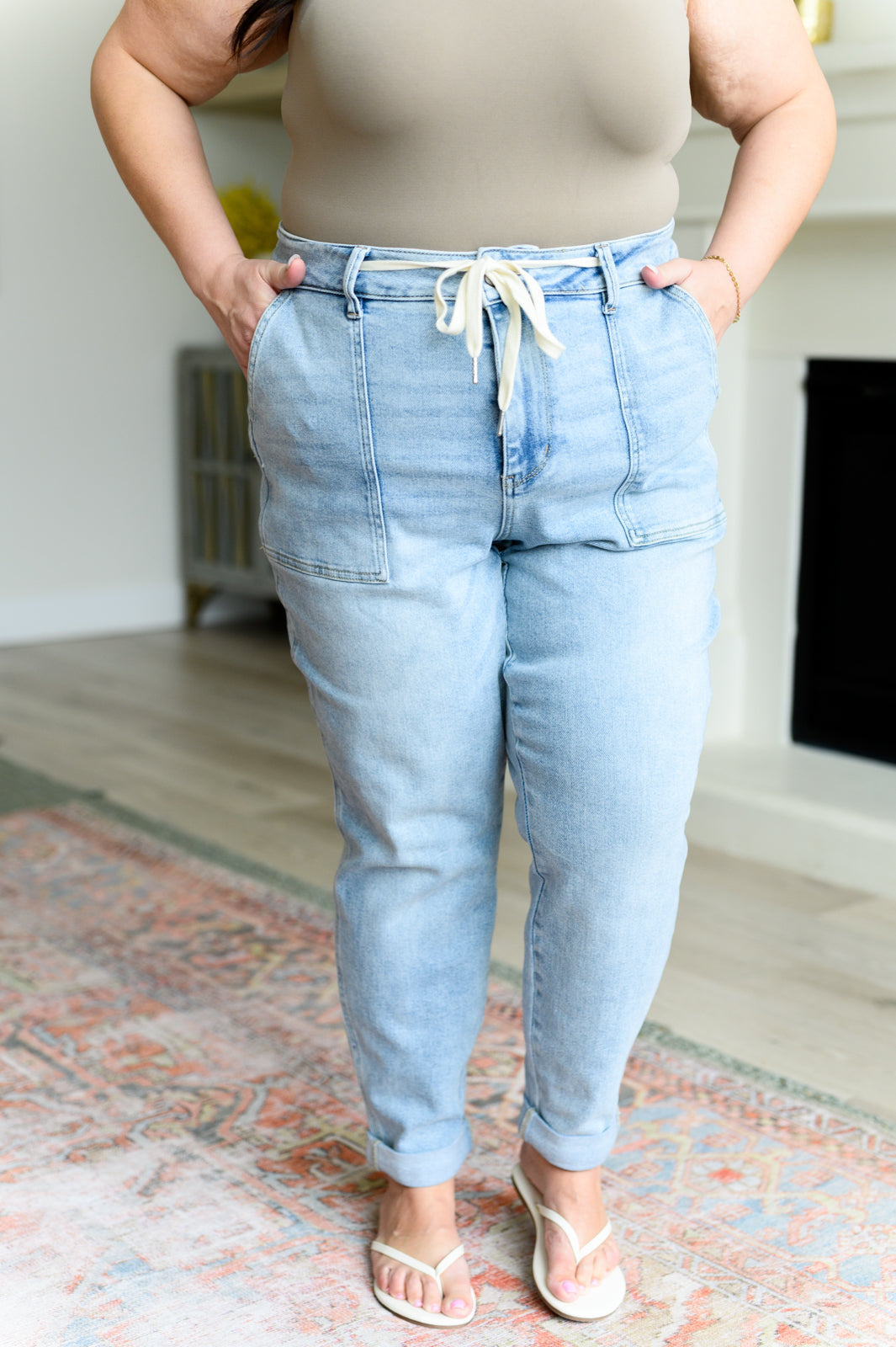 Judy Blue 29" Cooper High Rise Vintage Denim Jogger