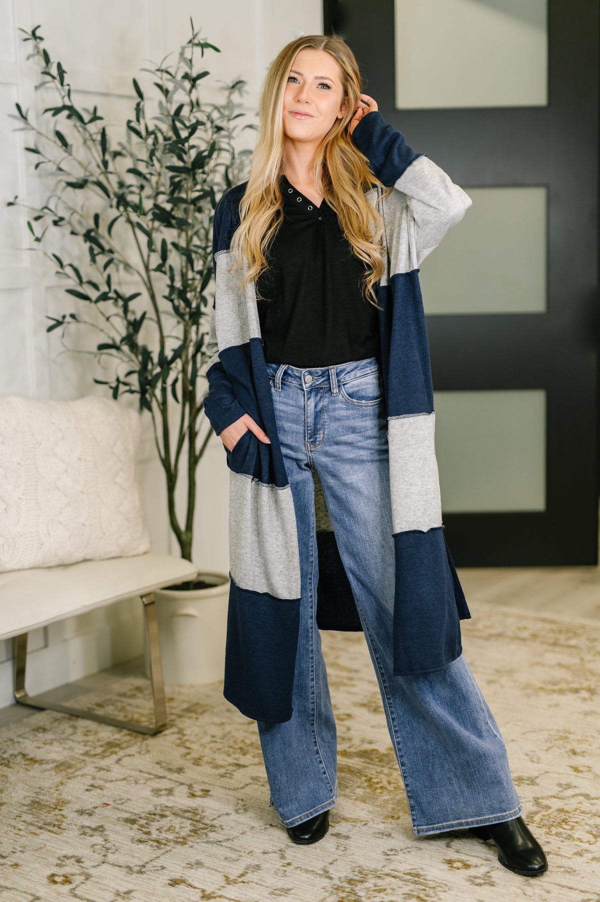 Everything You've Ever Dreamed Open Front Longline Cardigan