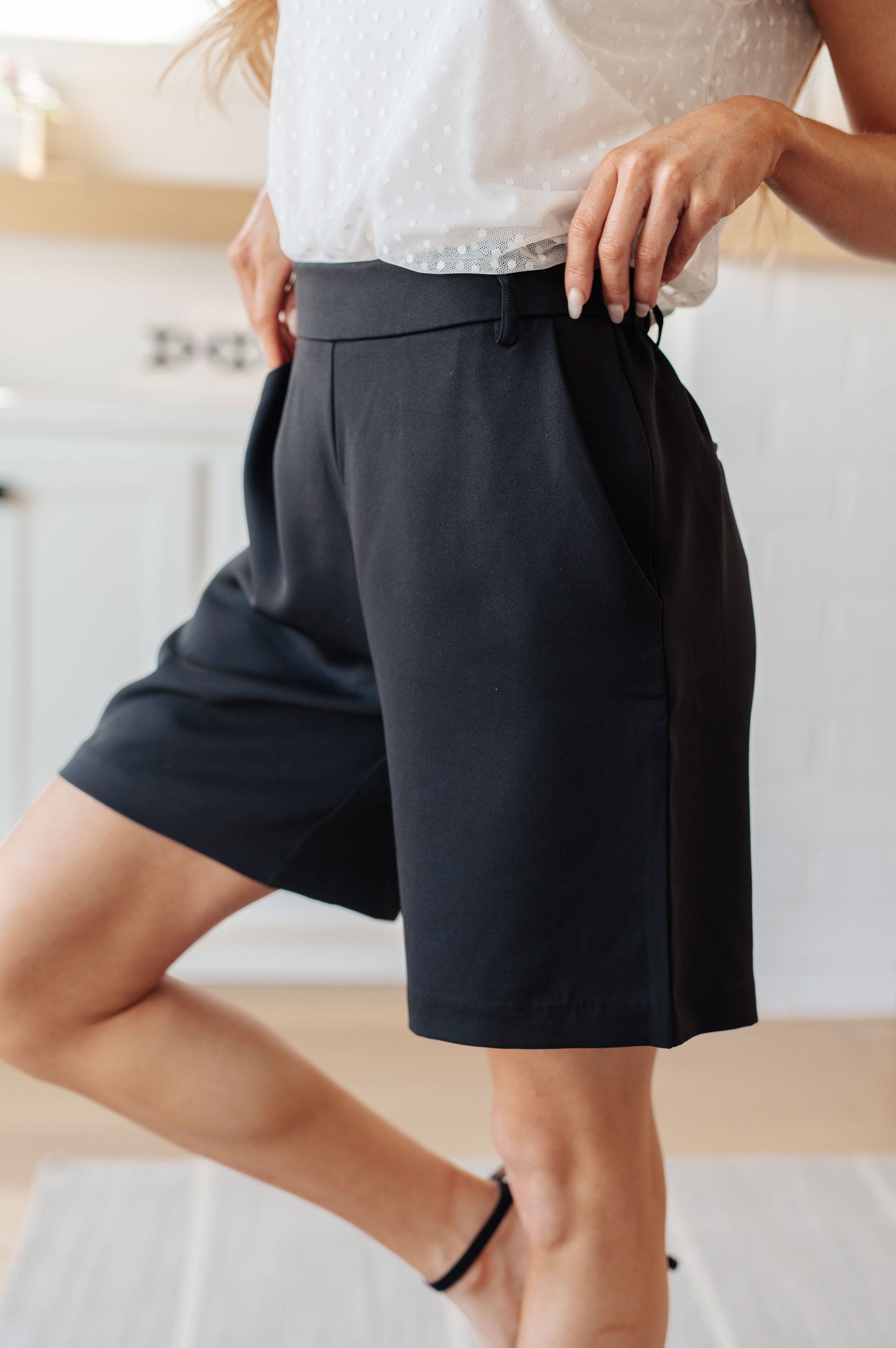 Know Better Dressy Bermuda Shorts