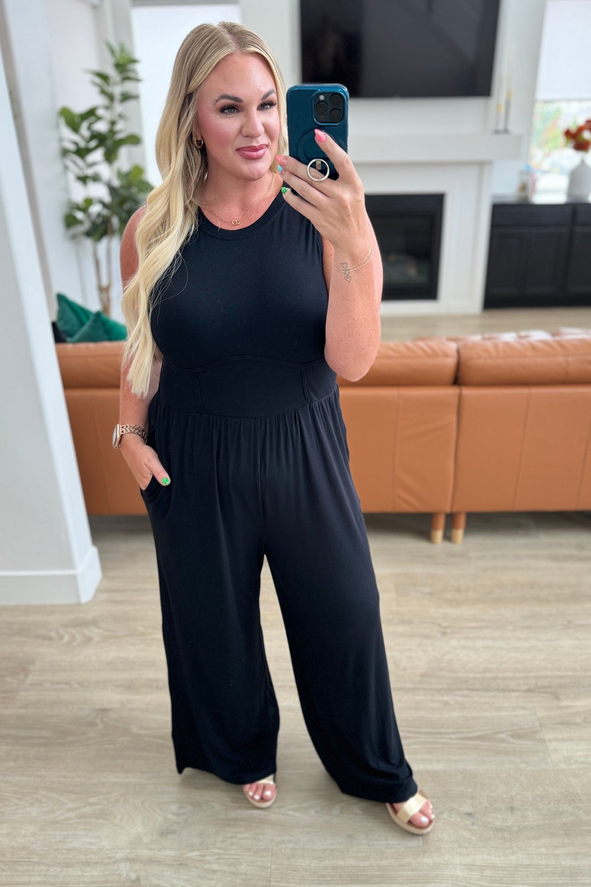 Hilary Wide Leg Jumpsuit in Three Colors