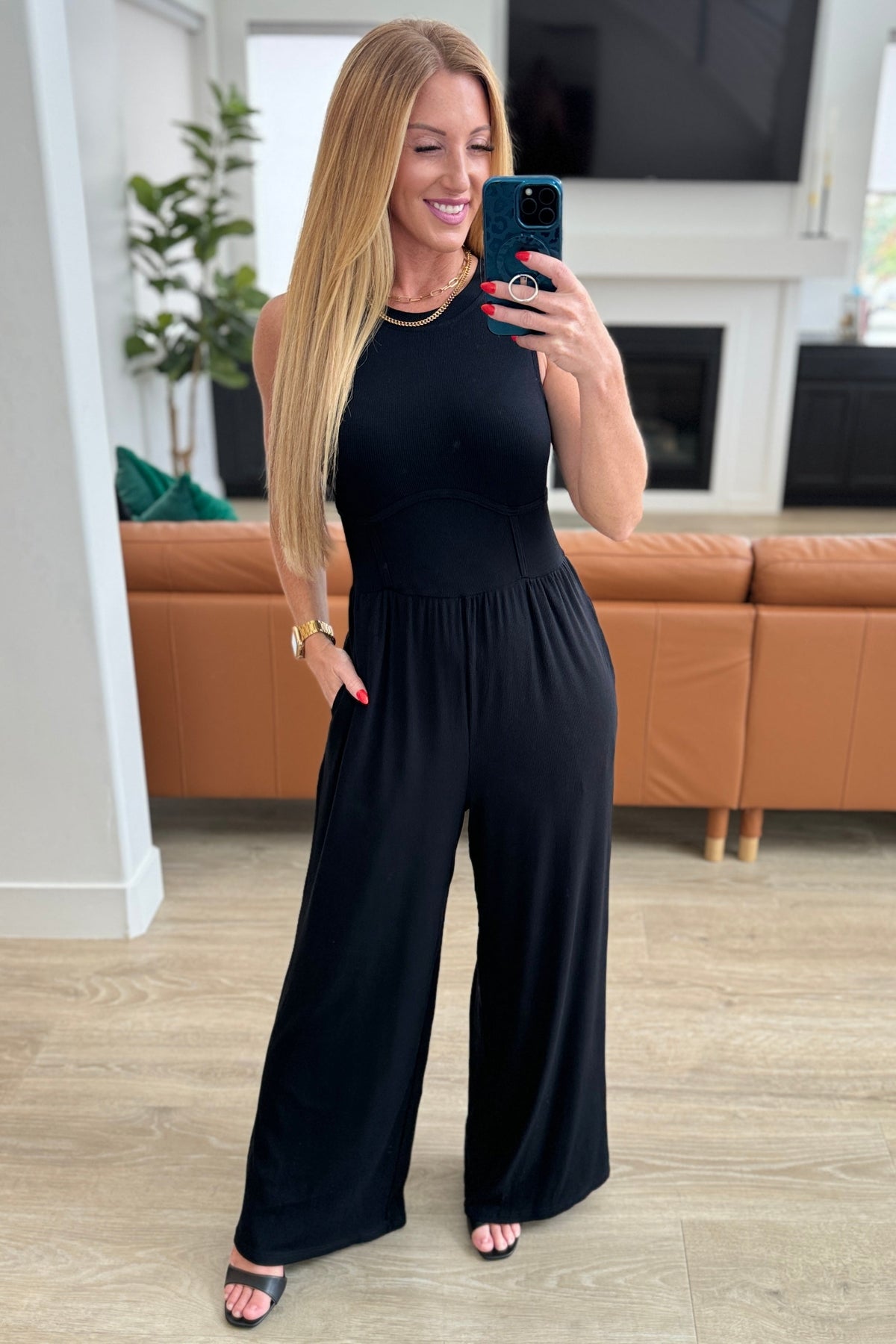 Hilary Wide Leg Jumpsuit in Three Colors