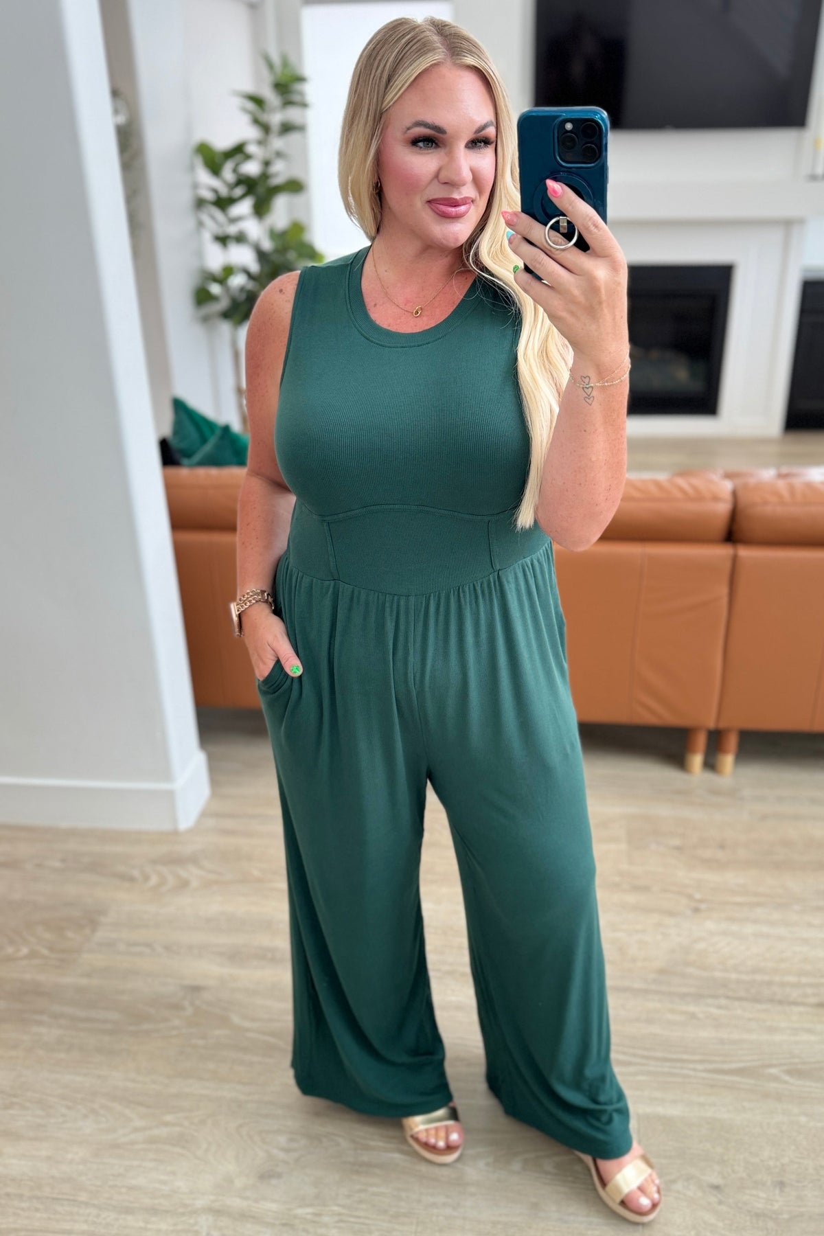Hilary Wide Leg Jumpsuit in Three Colors