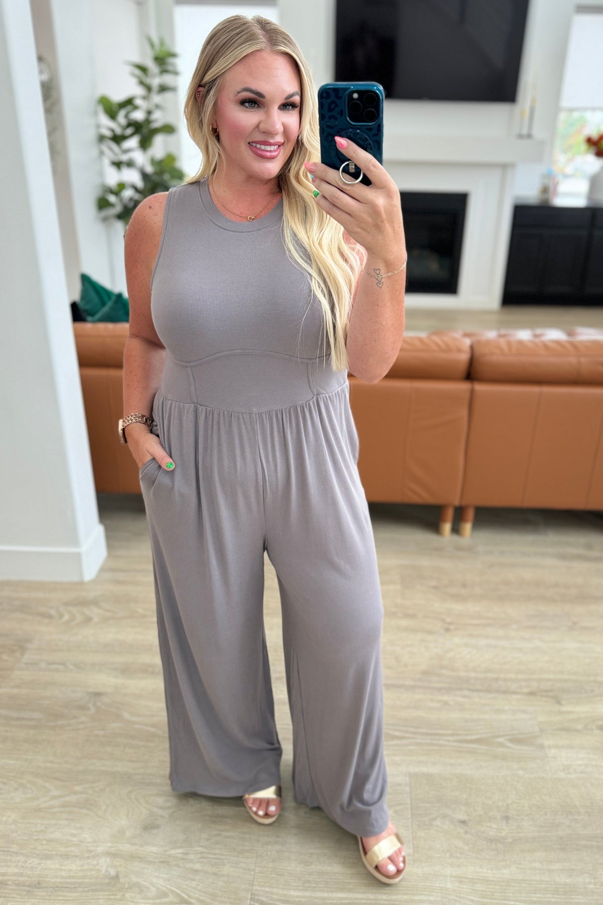 Hilary Wide Leg Jumpsuit in Three Colors
