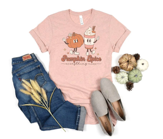 PREORDER: PUMPKIN SPICE EVERYTHING NICE GRAPHIC TEE