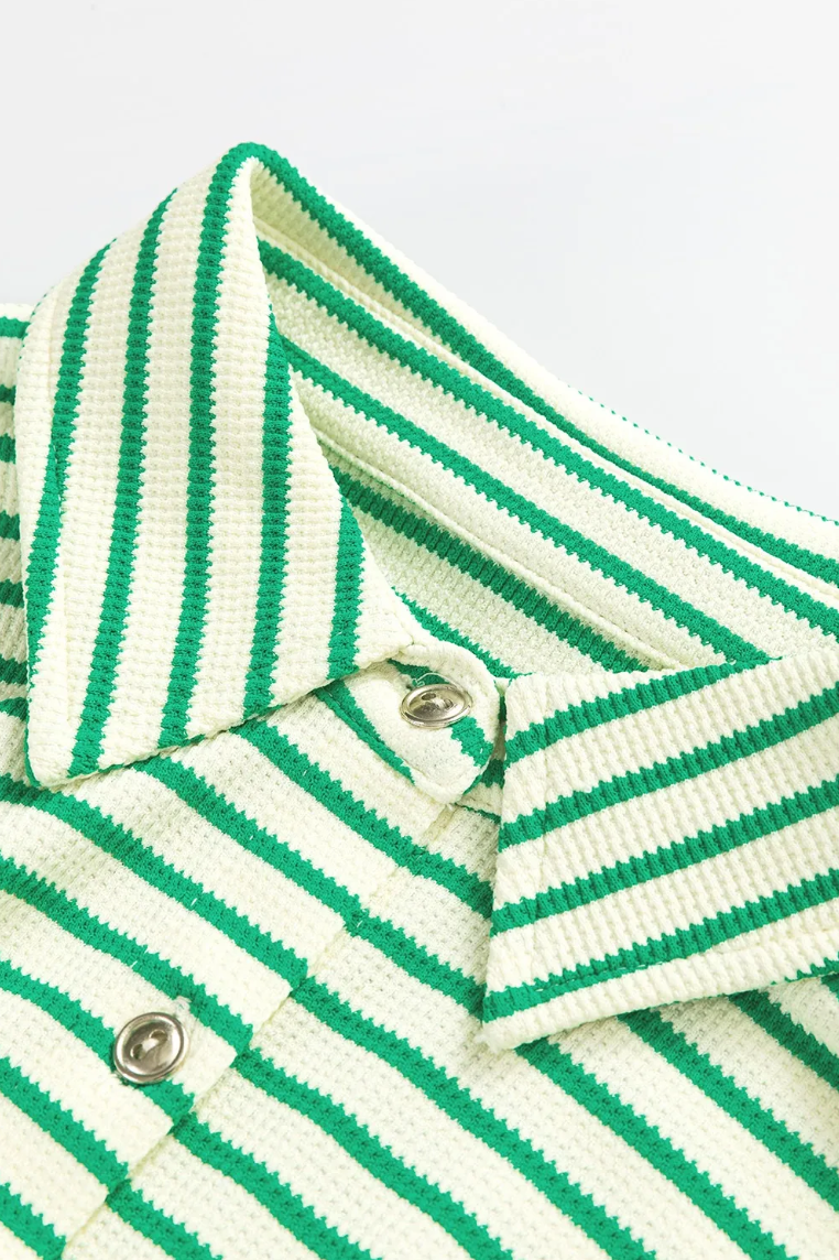 Comfort Me Striped Romper