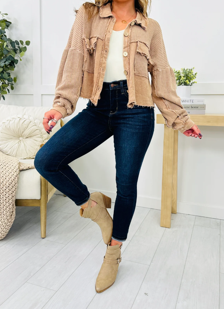 Judy Blue 29" Non-Distressed Dark Skinny Jeans