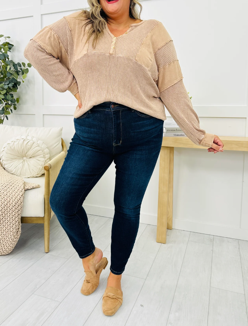 Judy Blue 29" Non-Distressed Dark Skinny Jeans