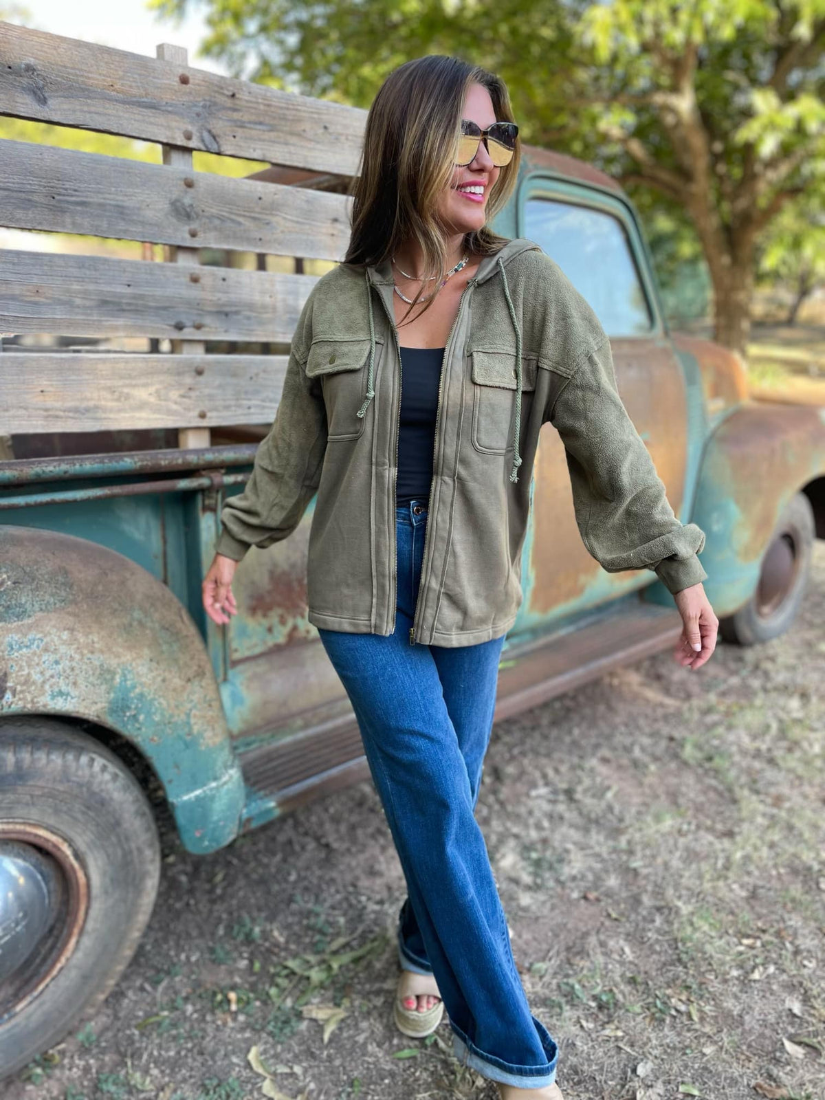Best Selling Carson Hooded Jacket in Cream