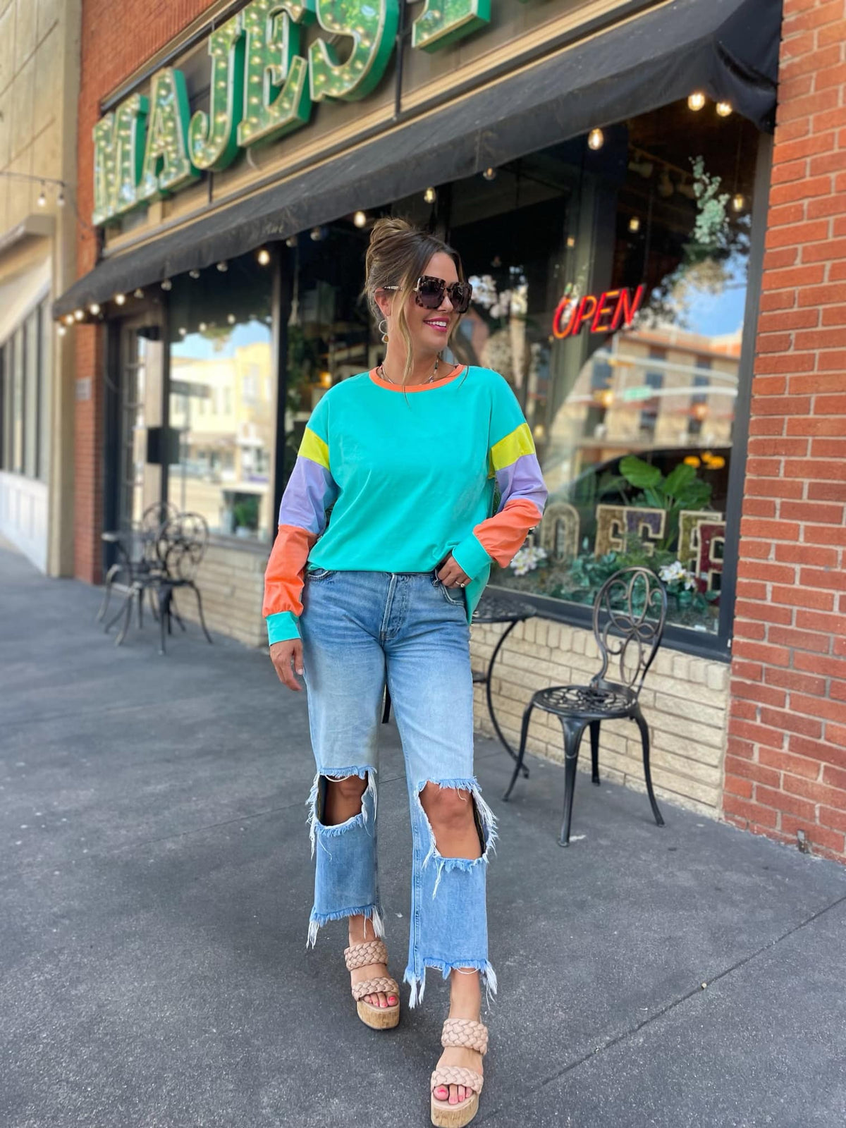 So Long Summer Top in Green