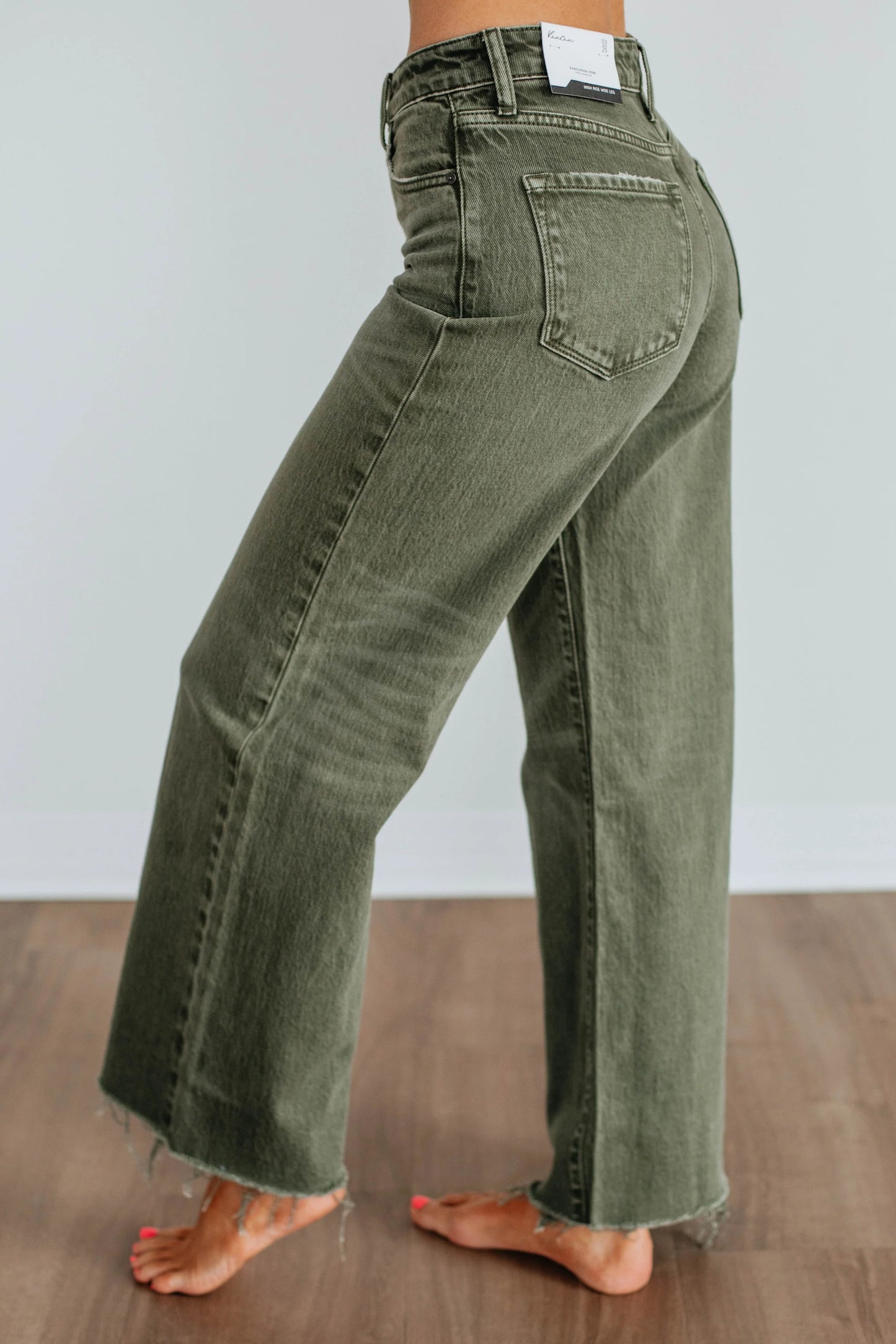 Green Distressed Jeans November.