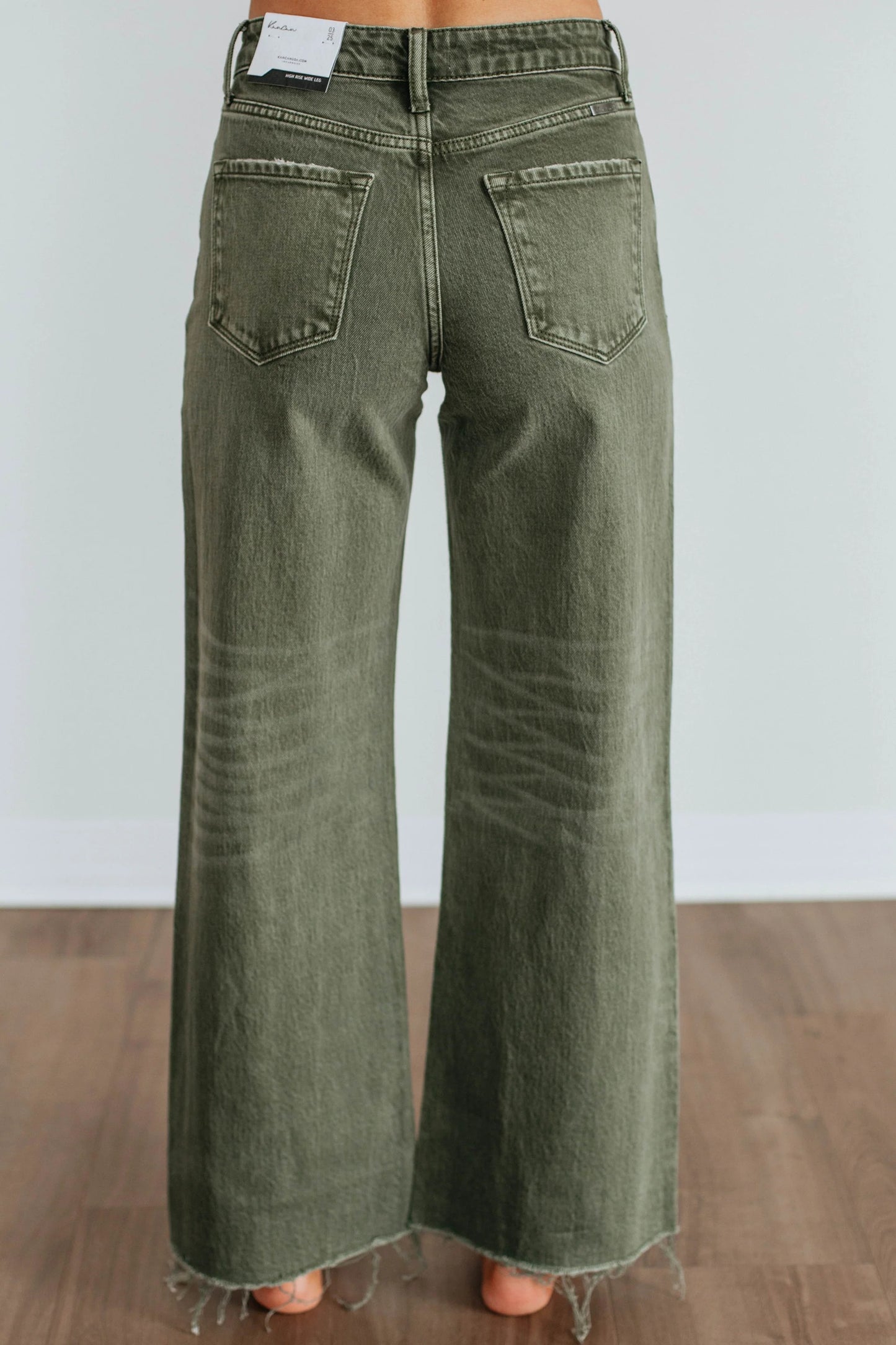Green Distressed Jeans November.